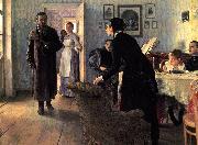 Ilya Repin Oil on canvas painting by Ilya Repin, oil painting